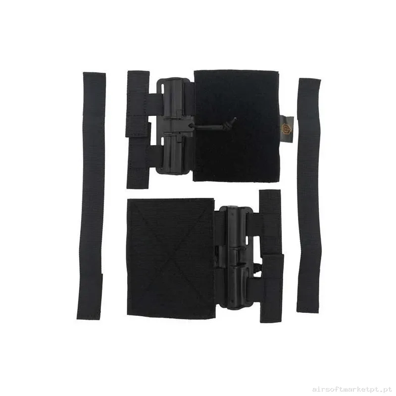 Conquer QR Buckle Set for Tactical Vest Negro — Acessórios & Componentes — Airsoft Market PT (foto 2)