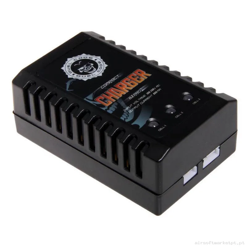 Carregador Balanceador Bateria Lipo/Li-Ion Automático Duel Code 7.4v/11.1v — Carregadores / Magazines — Airsoft Market PT