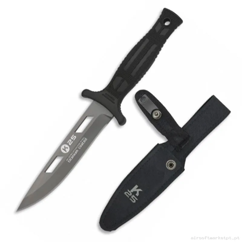 Faca Botero K25 32193 Aço Inox 12.4cm com Capa — Ferramentas — Airsoft Market PT