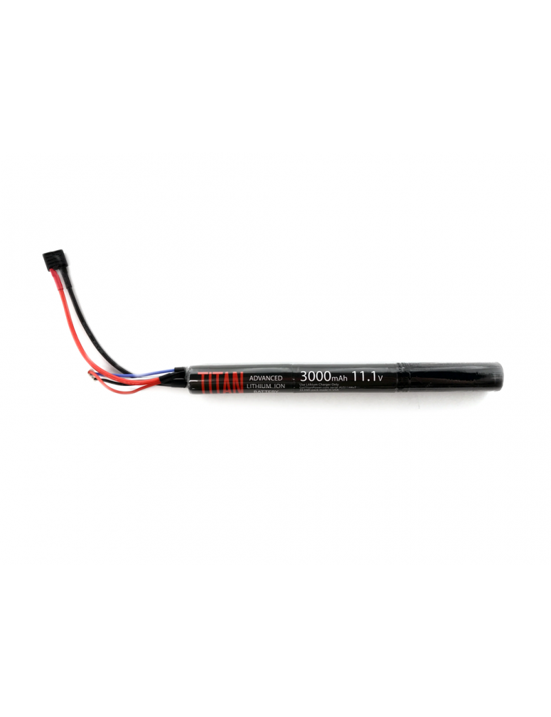 3000mAh 11.1v Stick T-Plug / Deans [TITAN] — Baterias & Carregadores — Airsoft Market PT