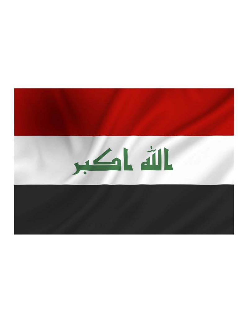 Flag - Iraq [Fosco] — Acessórios & Componentes — Airsoft Market PT