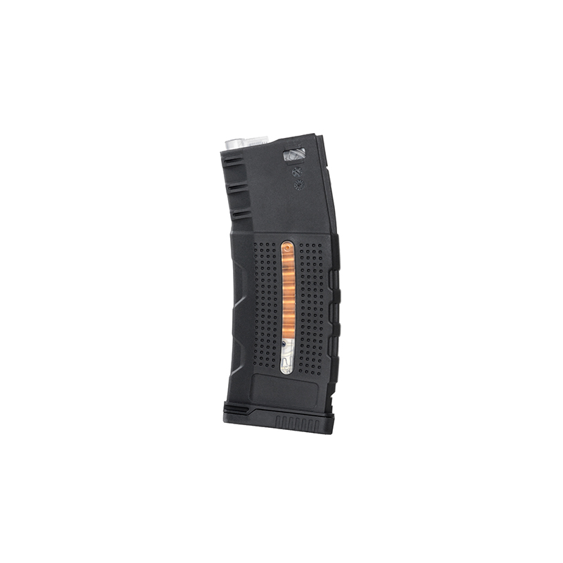 Mid Cap M4/AR15 Enhanced Grip Polymer 150Rnd Preto [Battleaxe] — Carregadores / Magazines — Airsoft Market PT