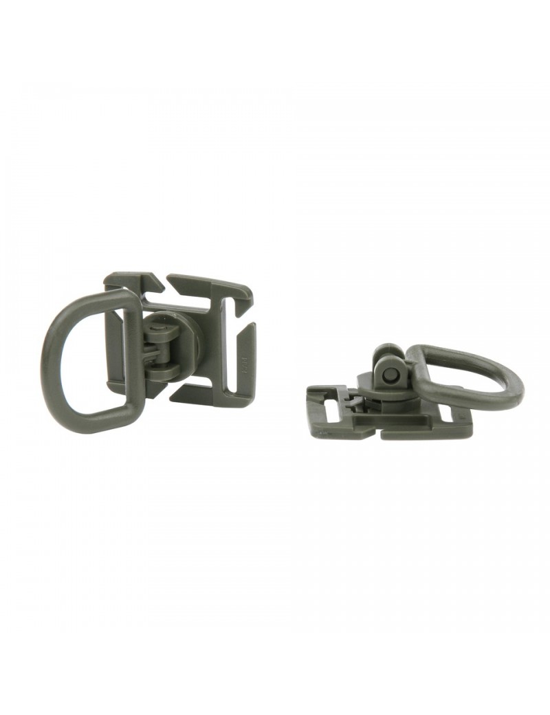 Molle D Ring (Pack 2) - OD [101INC] — Acessórios & Componentes — Airsoft Market PT