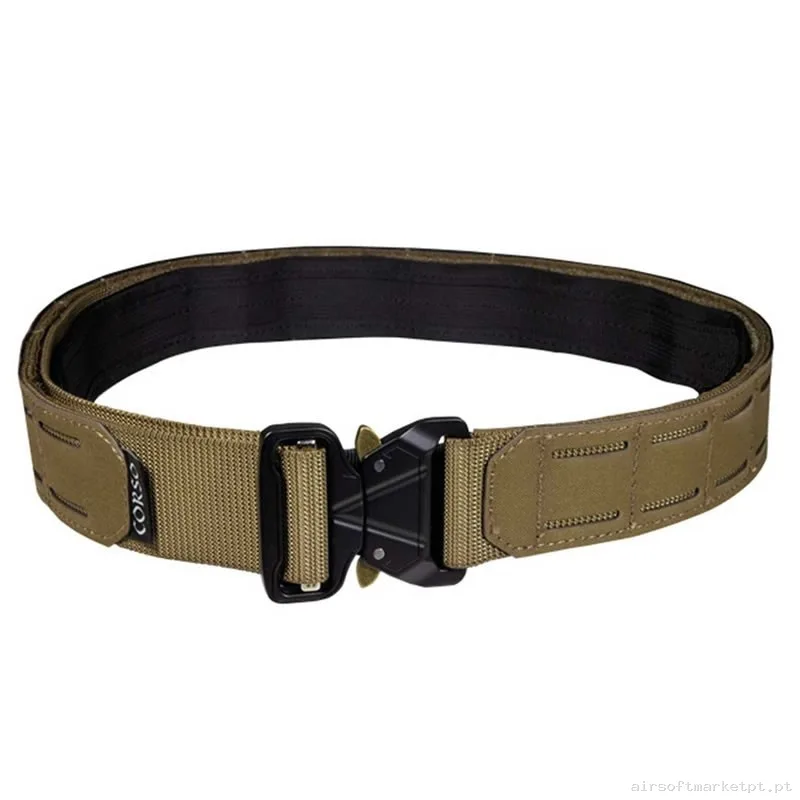CEÑIDOR CORSO HOOK LASER MK1 COYOTE - S/M — Gear Táctico — Airsoft Market PT