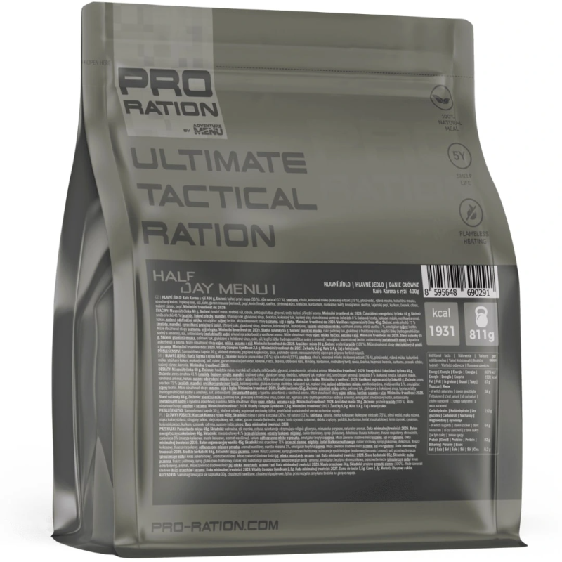Ração Tática Half Day Menu I [Pro-Ration] — Outros — Airsoft Market PT