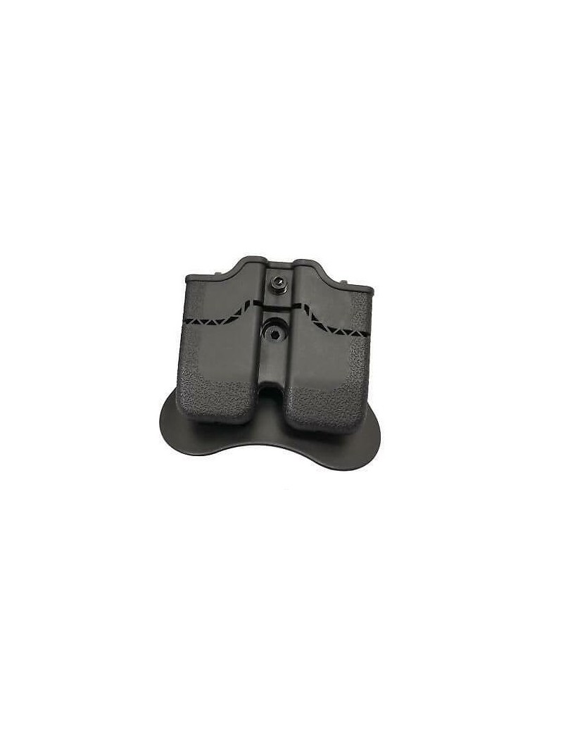 Double Mag Pouch WE / KJW / KWA / TM 1911 - Black [Amomax] — Rádios & Comunicação — Airsoft Market PT