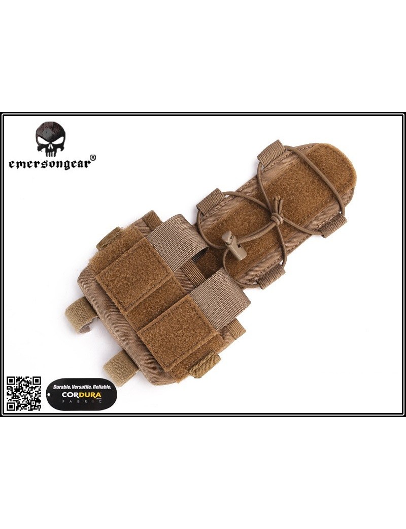 Mk2 Battery Case for Helmet - Coyote [Emerson Gear] — Sacos & Mochilas — Airsoft Market PT
