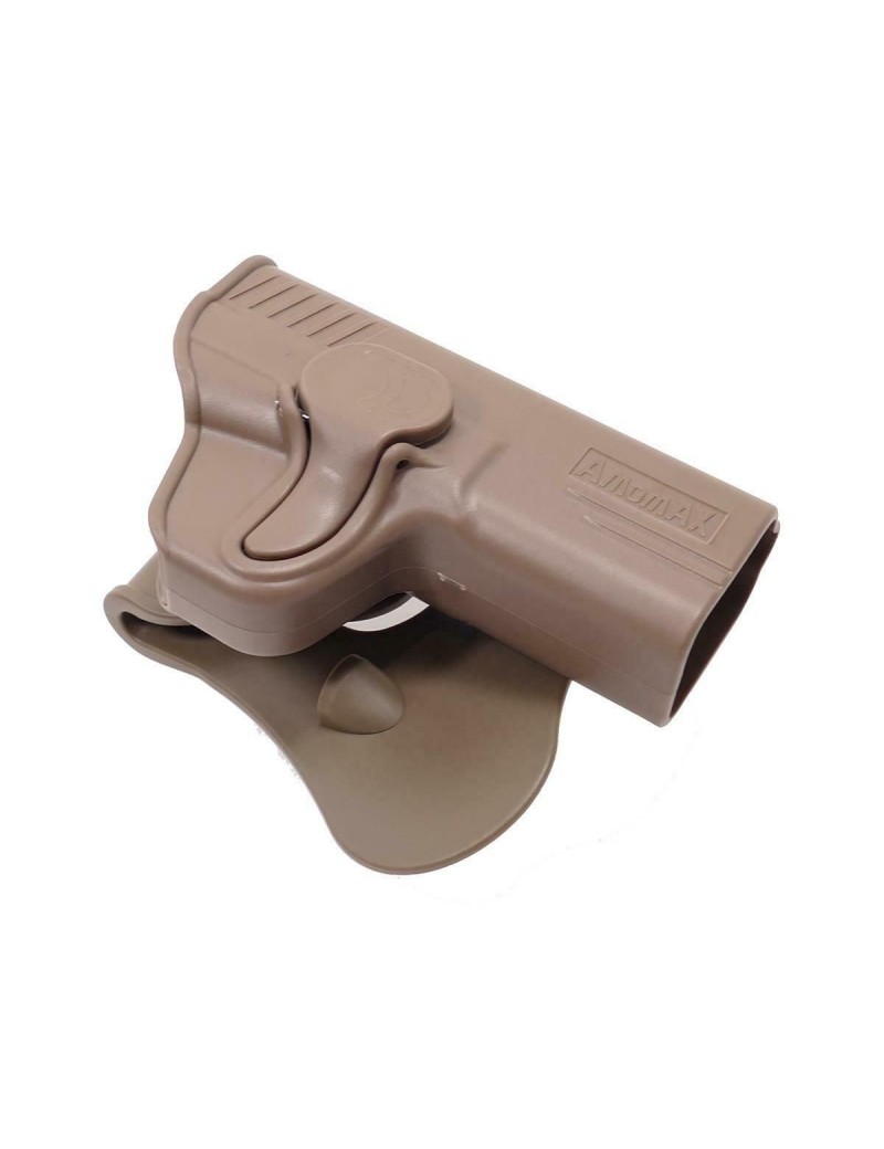 Holster WE / VFC M&P9 - Dark Earth [Amomax] — Gear Táctico — Airsoft Market PT