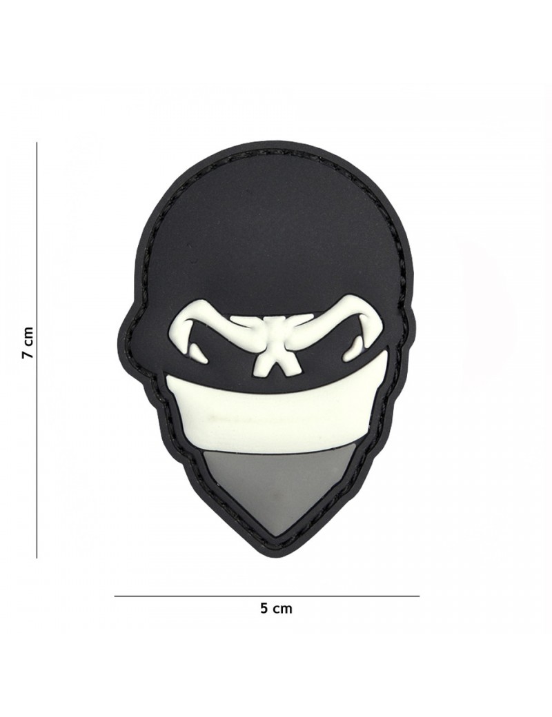 Patch - Polish Skull Balaclava - Grey — Patches & Decoração — Airsoft Market PT