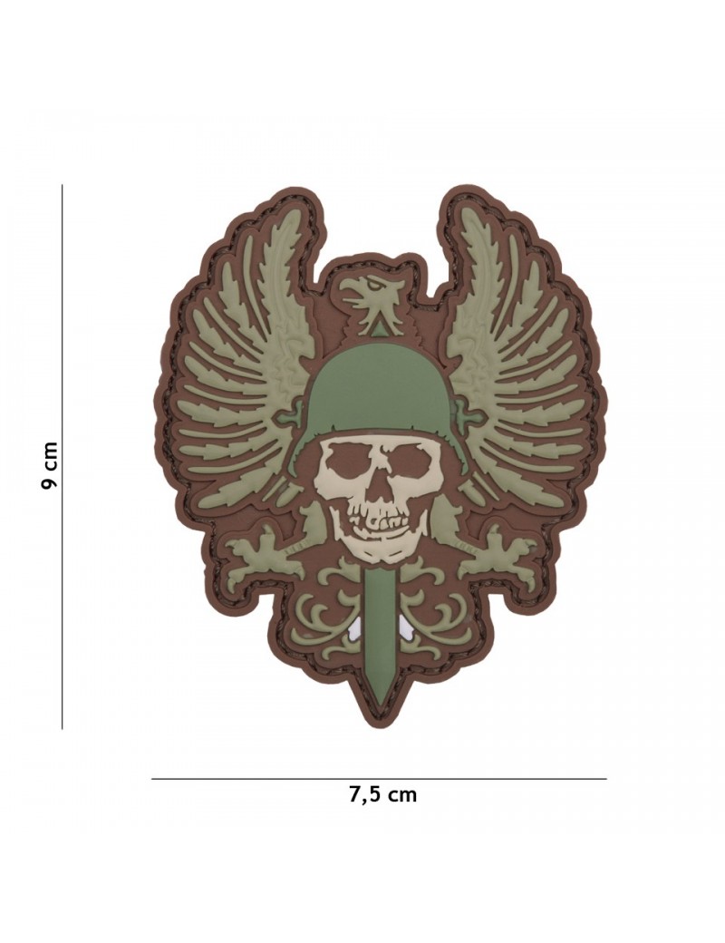 Patch - Skull Spain - Multi — Patches & Decoração — Airsoft Market PT