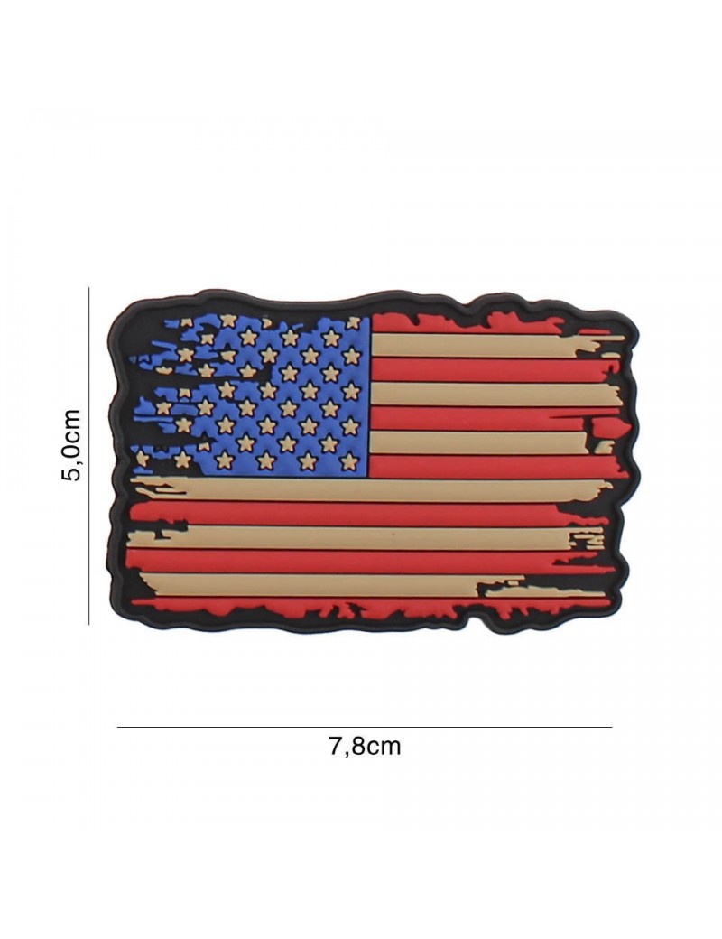 Patch - Flag USA Vintage — Patches & Decoração — Airsoft Market PT