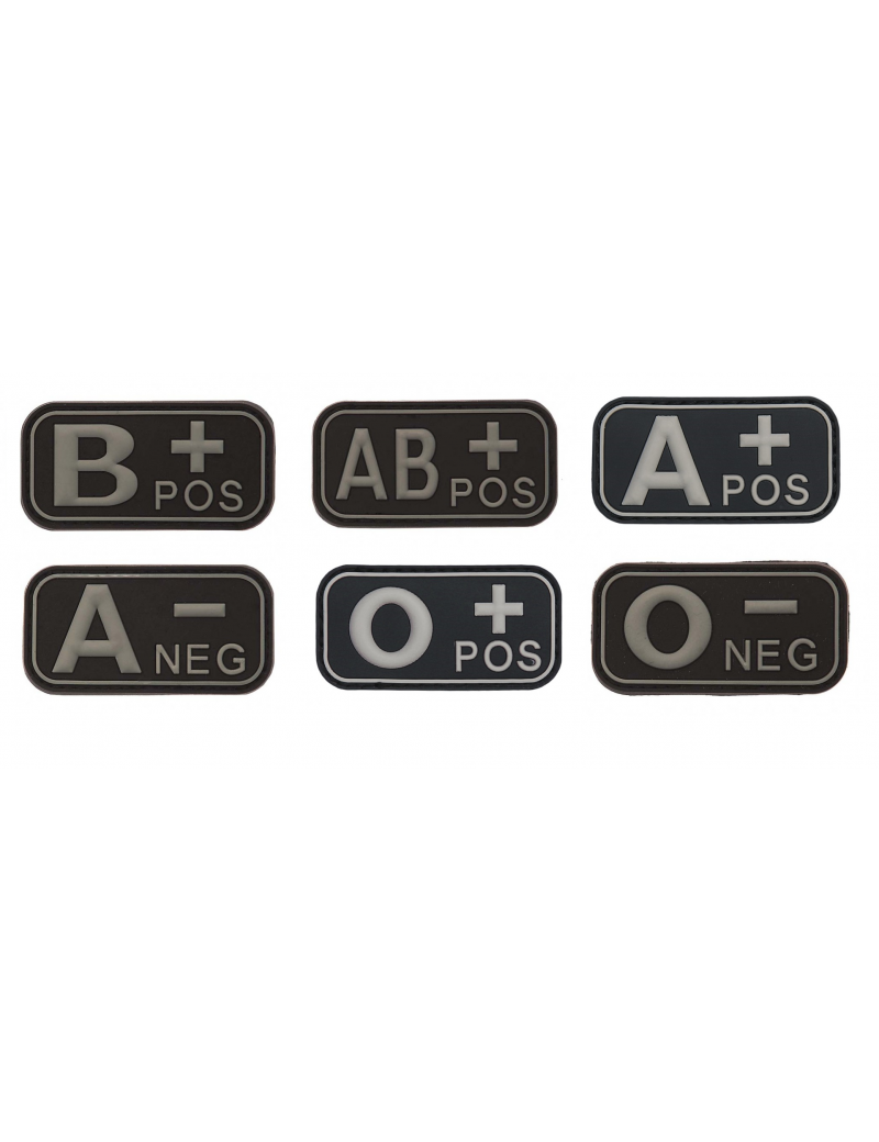 Blood Patch - Black [101INC] — Patches & Decoração — Airsoft Market PT