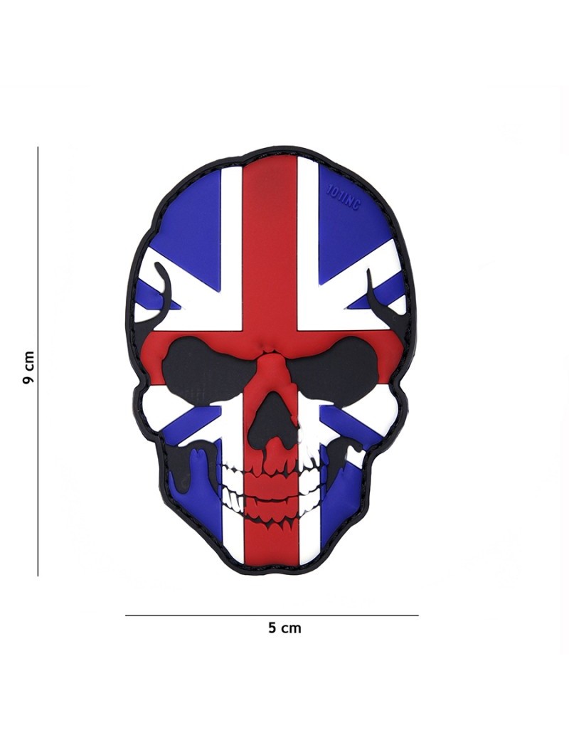 Patch - Skull United Kingdom — Patches & Decoração — Airsoft Market PT