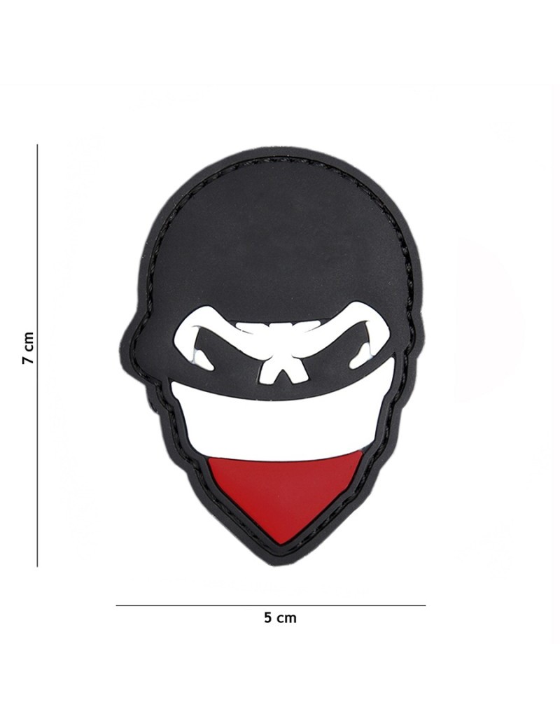 Polish Skull Balaclava - Red — Patches & Decoração — Airsoft Market PT