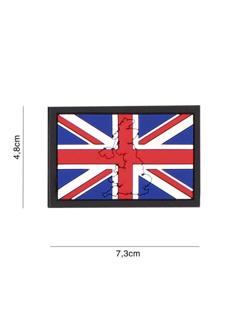 Patch - Flag United Kingdom w/ Contour — Patches & Decoração — Airsoft Market PT