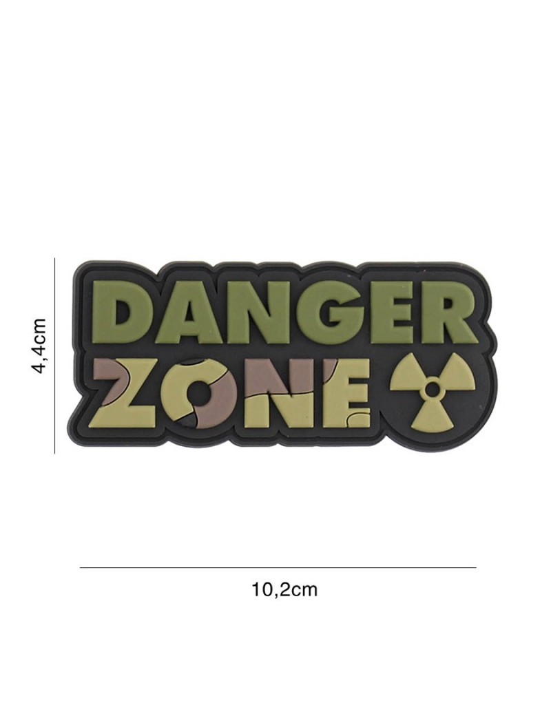 Patch - Danger Zone - Camo — Patches & Decoração — Airsoft Market PT