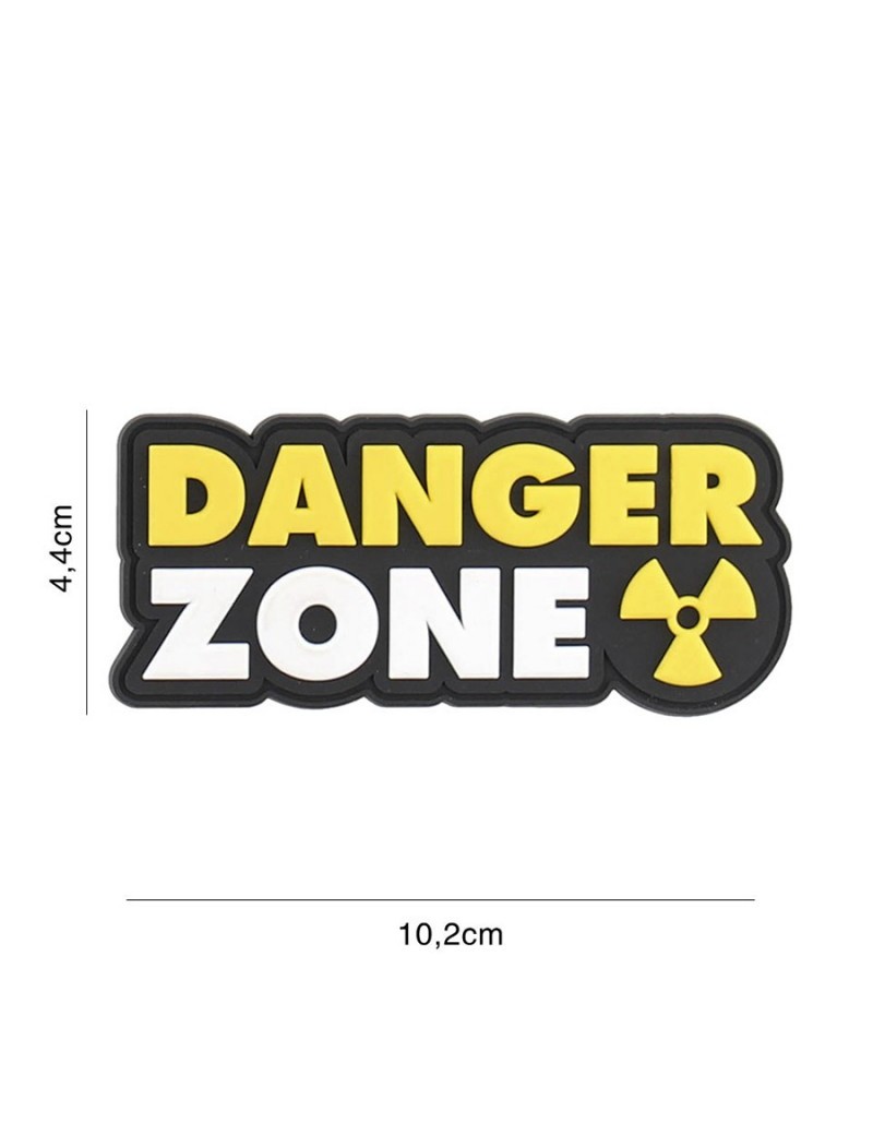 Patch - Danger Zone - Yellow — Patches & Decoração — Airsoft Market PT