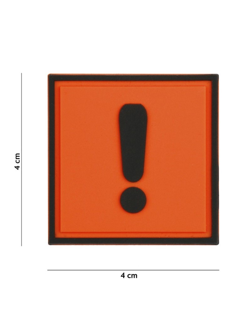 Patch - Caution - Orange — Patches & Decoração — Airsoft Market PT