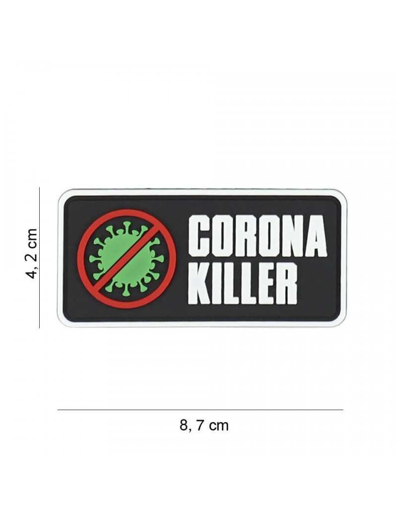 Patch - Corona Killer — Patches & Decoração — Airsoft Market PT