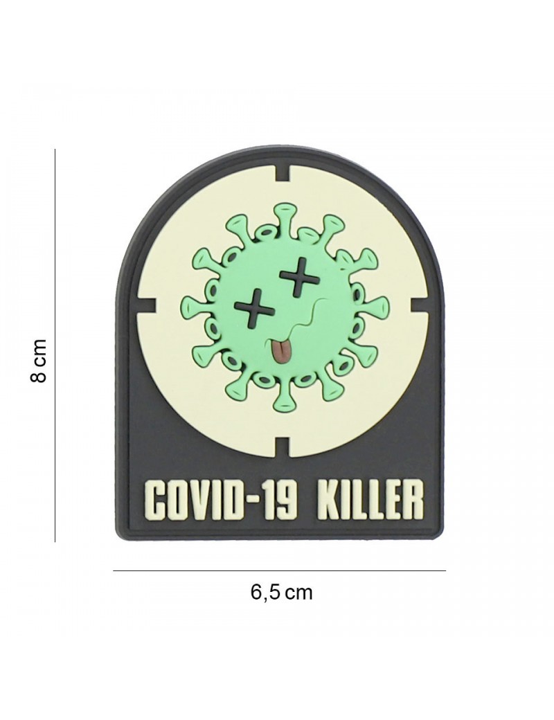 Patch - Covid-19 Killer — Patches & Decoração — Airsoft Market PT