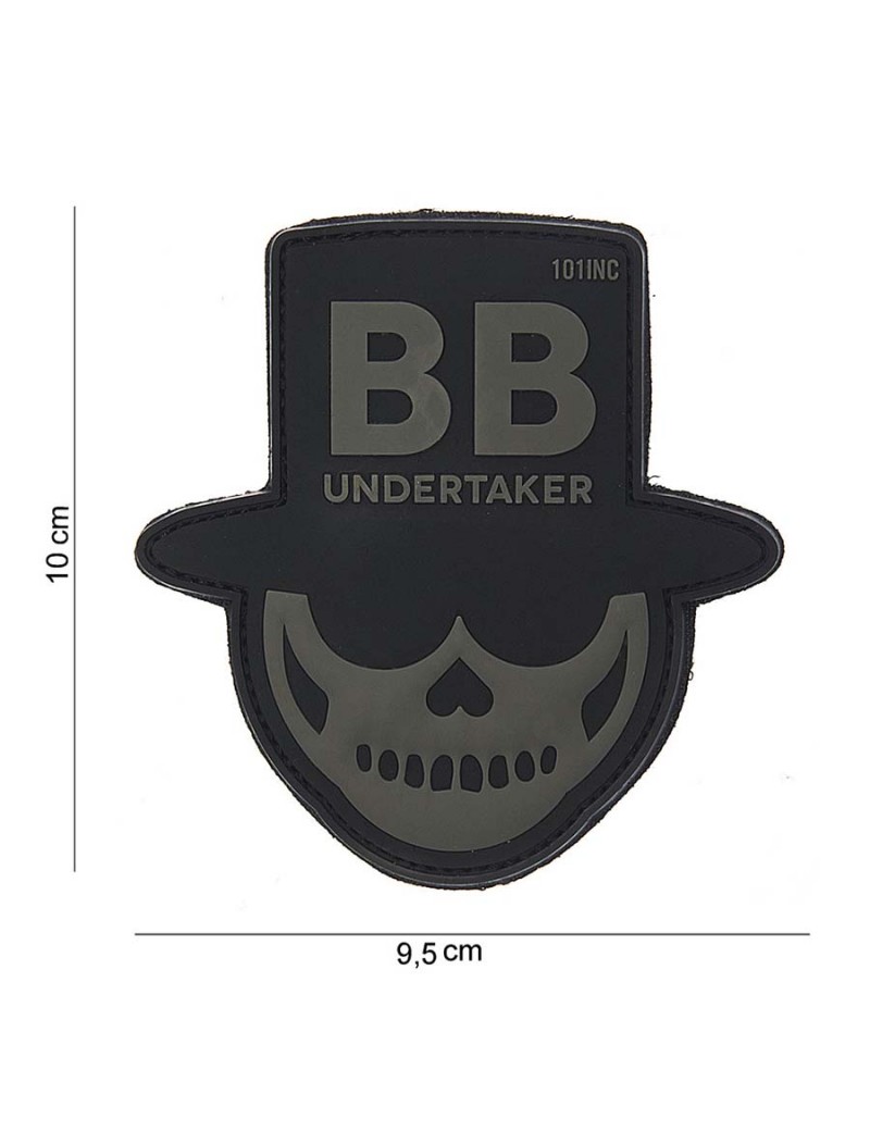 Patch - BB Undertaker - Black — Patches & Decoração — Airsoft Market PT