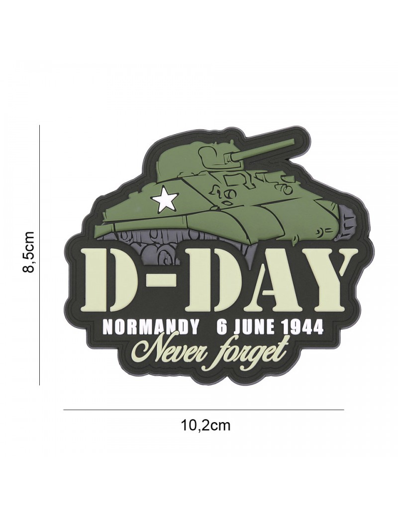 Patch - D-Day Sherman — Patches & Decoração — Airsoft Market PT