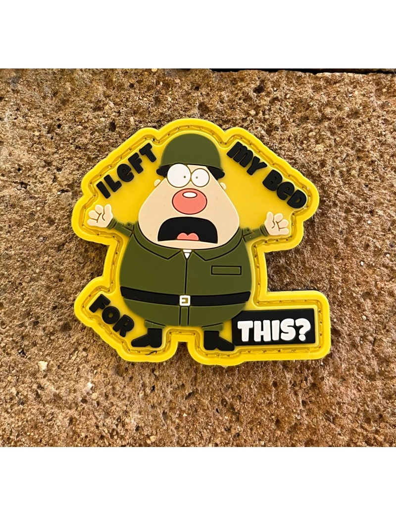 Patch - Out of bed [White Raven] — Patches & Decoração — Airsoft Market PT