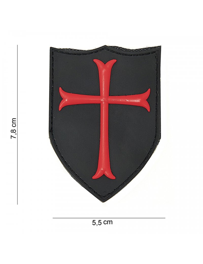 Patch - Crusader - Black — Patches & Decoração — Airsoft Market PT
