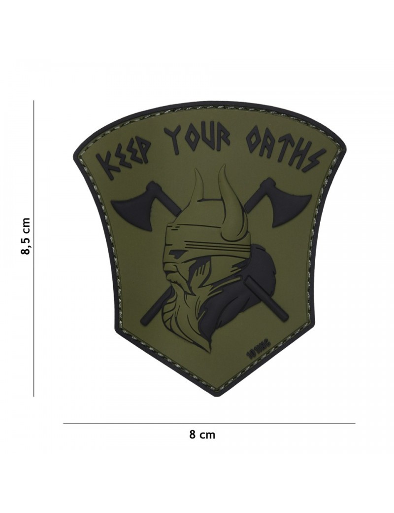 Patch - Keep Our Oarths - Green — Patches & Decoração — Airsoft Market PT