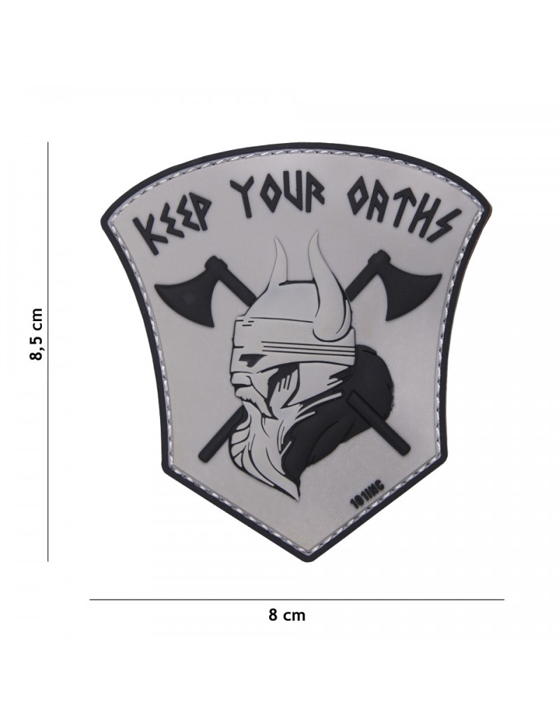 Patch - Keep Our Oarths - Grey — Patches & Decoração — Airsoft Market PT