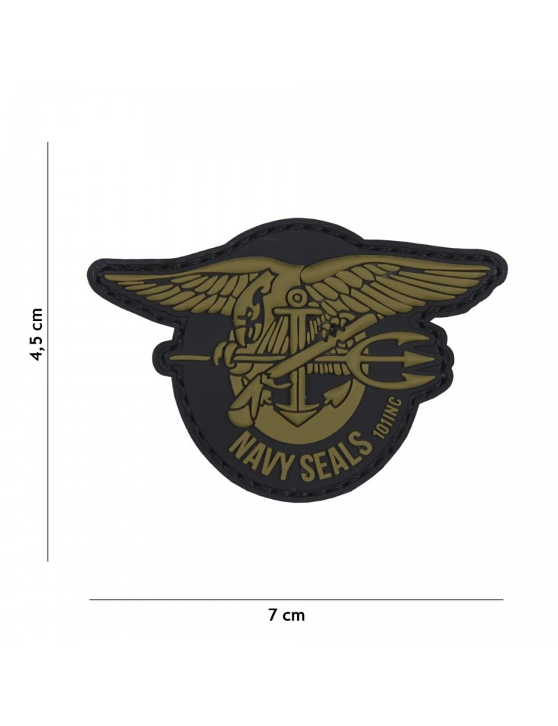 Patch - Navy Seals - Green — Patches & Decoração — Airsoft Market PT