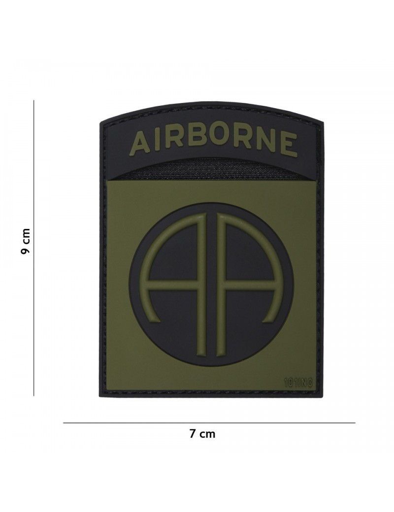 Patch - Airborne 82nd - Green — Patches & Decoração — Airsoft Market PT
