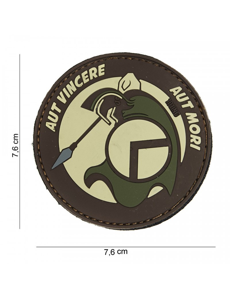 Patch - Spartan Aut - Brown — Patches & Decoração — Airsoft Market PT