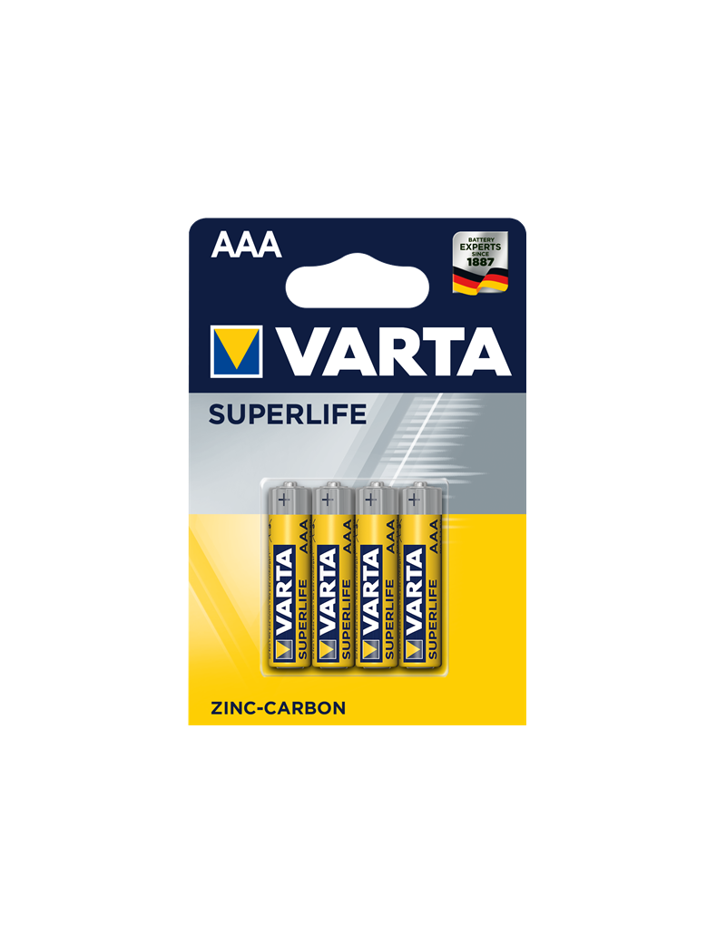 AAA Superlife 4pcs [Varta] — Baterias & Carregadores — Airsoft Market PT