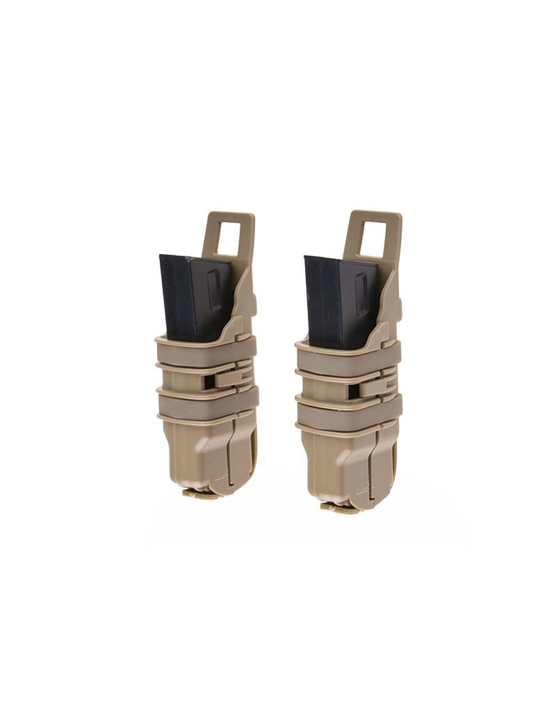 Double Open Pistol Mag Pouch - Tan [Primal Gear] — Rádios & Comunicação — Airsoft Market PT