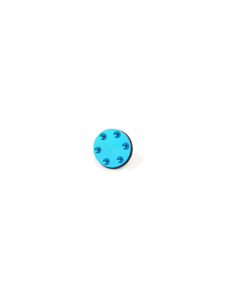 CNC Aluminum Piston Head 6 Holes [Point] — Peças Internas (AEG) — Airsoft Market PT