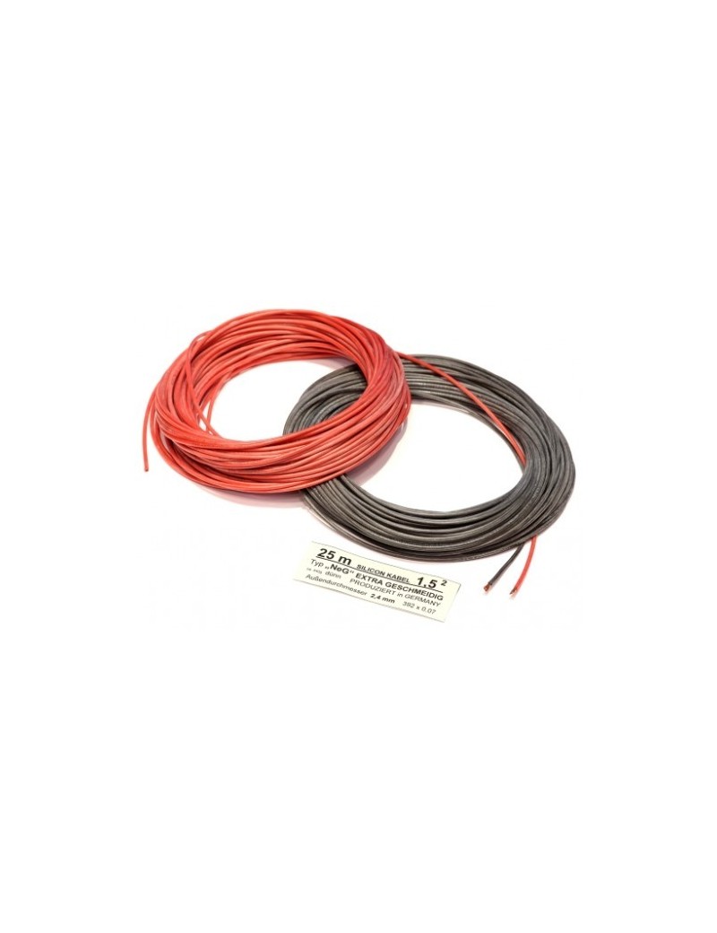 Low Resistance Silicone Wire 1.5mm2 [GATE] — Peças Internas (AEG) — Airsoft Market PT