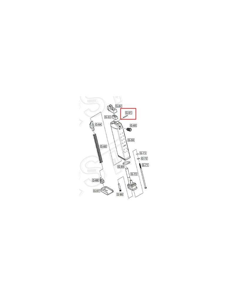 Pin - Mag Lip Hi-Capa — Outros — Airsoft Market PT