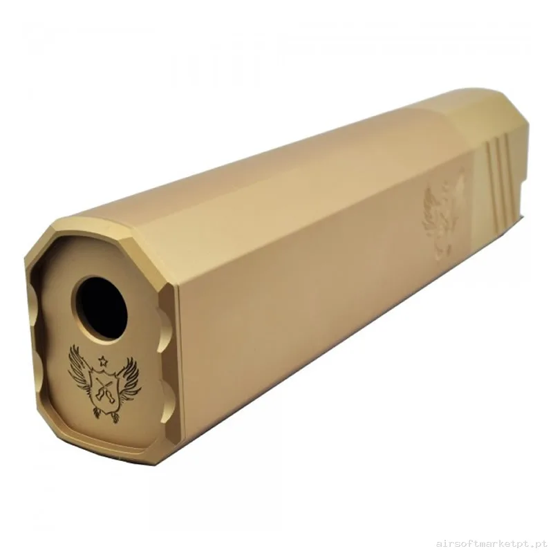 Externo Supressor Big Dragon Estilo Osprey Corto Bd0511st Dark Earth — Acessórios & Componentes — Airsoft Market PT