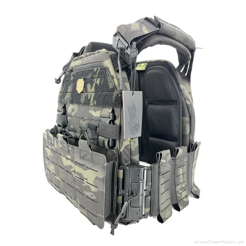CHALECO CONQUER MQR MULTICAM BLACK — Coletes & Rigs — Airsoft Market PT (foto 2)