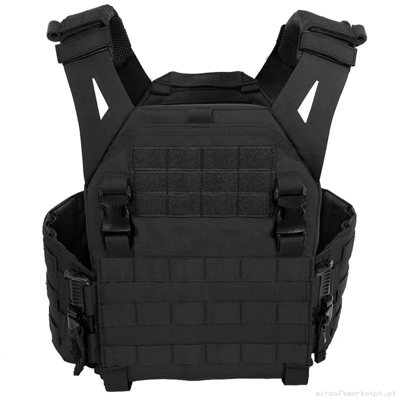CHALECO LPC PORTA PLACAS WARRIOR ASSAULT LOW PROFILE CARRIER V1 NEGRO — Coletes & Rigs — Airsoft Market PT