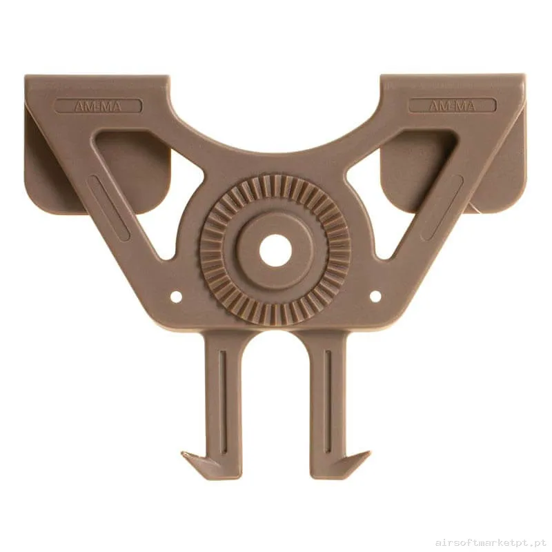 Adaptador MOLLE Amomax Am-Maf Terra Escura — Gear Táctico — Airsoft Market PT