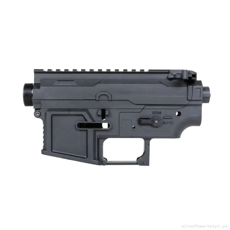 Externo Corpo Completo M4 Specna Arms Saas Body Core Flex AR15 Polímero negro — Acessórios & Componentes — Airsoft Market PT
