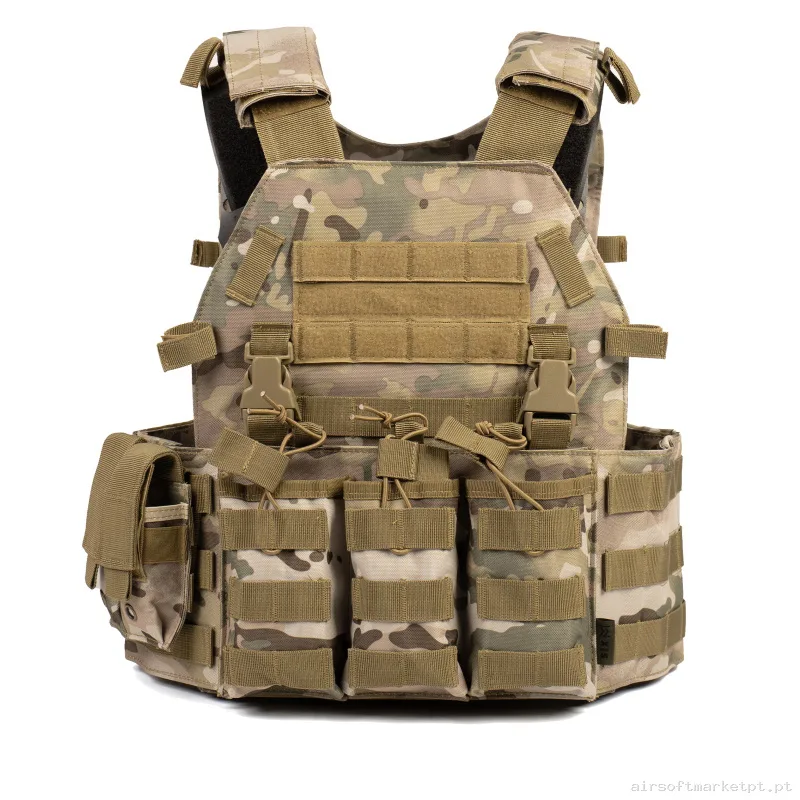 Chaleco Sixmm 6094s Multicam — Coletes & Rigs — Airsoft Market PT (foto 2)
