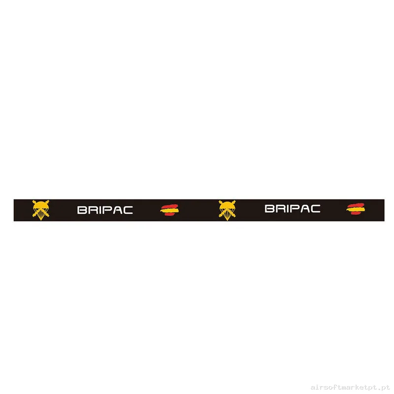 Pulsera Bripac PVC Negra Inmortal Warrior — Outros — Airsoft Market PT (foto 2)