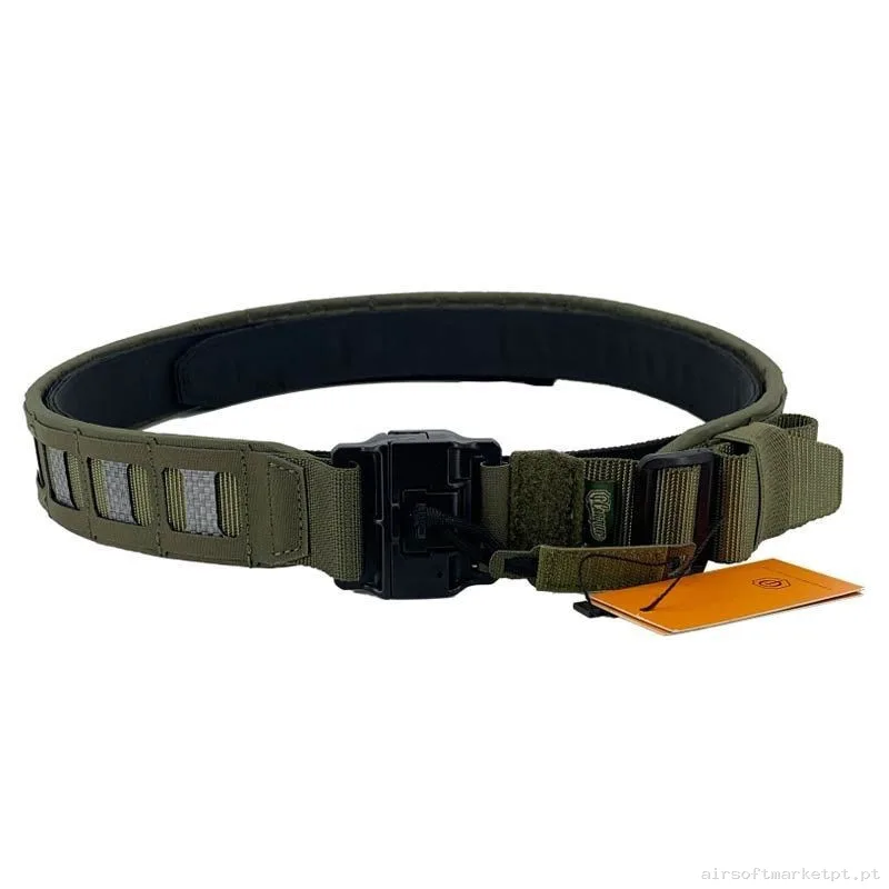 Cinturon Conquer Tegris Mqr Belt Ranger Green - M — Gear Táctico — Airsoft Market PT
