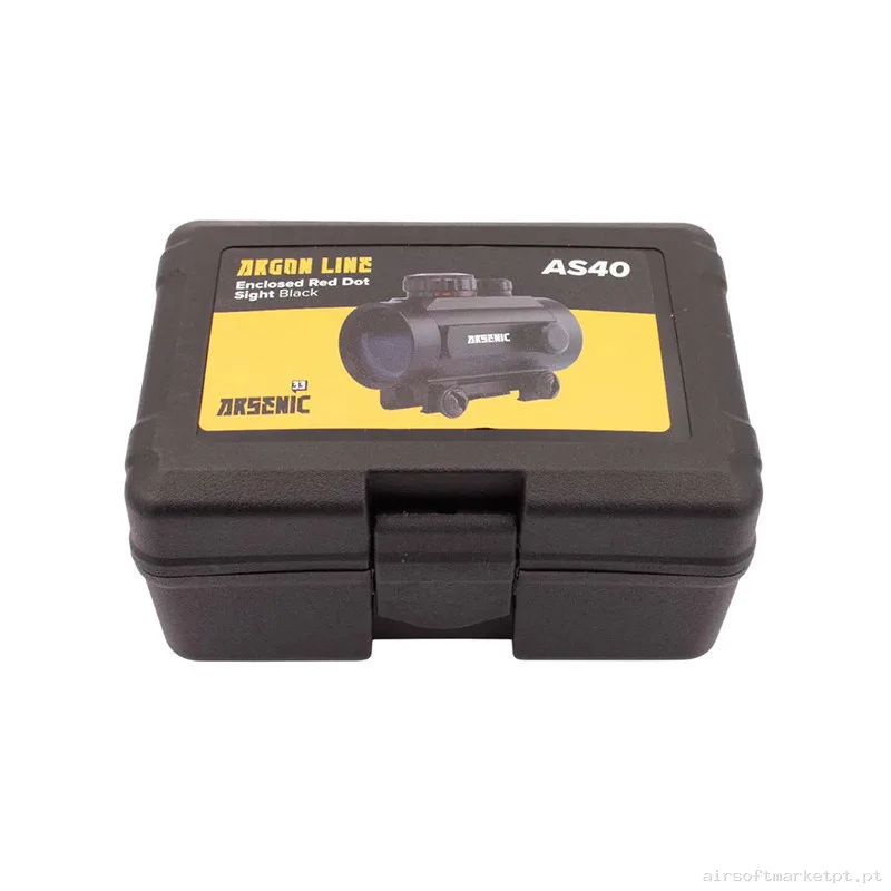 Red Dot Punto Rojo/Verde Arsenic Argon 1X40 AS40 negro — Miras & Ópticas — Airsoft Market PT (foto 4)
