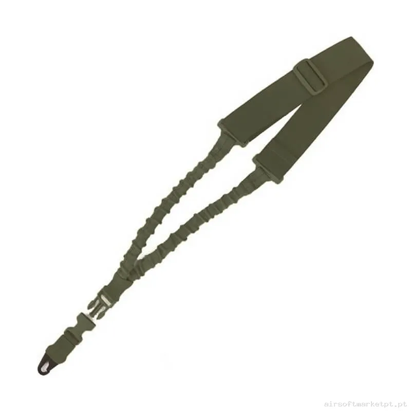 Correia Tática 1 Ponto Warrior Assault Single Point Bungee Sling H&K Hook verde od — Gear Táctico — Airsoft Market PT