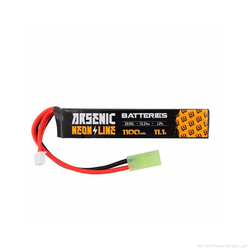 Bateria Lipo Arsenic 11.1v 1100 Mah 25c-50c — Baterias & Carregadores — Airsoft Market PT