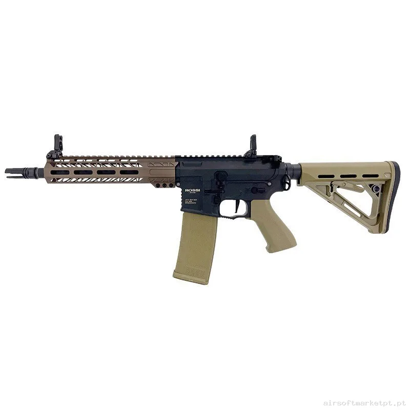 ROSSI M4 SENTINEL DELTA CON GATILLO ELECTRÓNICO TAN - MEJORADA PRECISION MAPLE LEAF — Rifles de Assalto (AR/M4/AK) — Airsoft Market PT (foto 2)